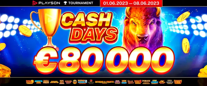 Playson June CashDays